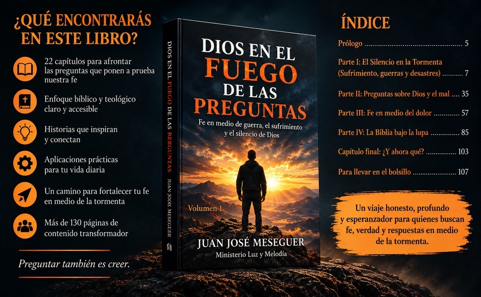 Vista previa de Dios en el fuego de las preguntas — Volumen I